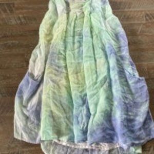 Tobi pastel tie dye knit tunic dress